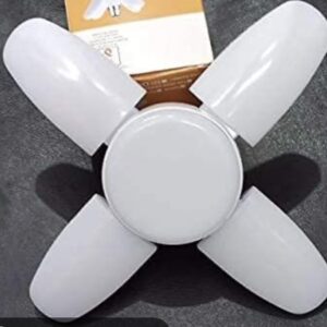 fan bulb blade light small