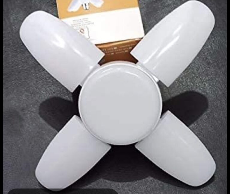 fan bulb blade light small