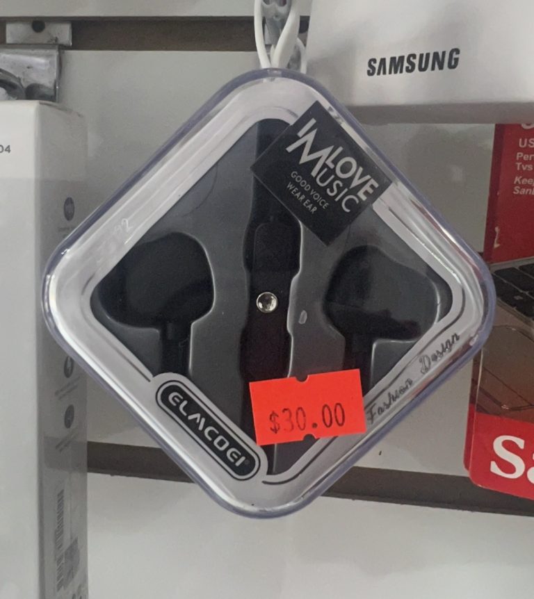 earphones with cord head phone