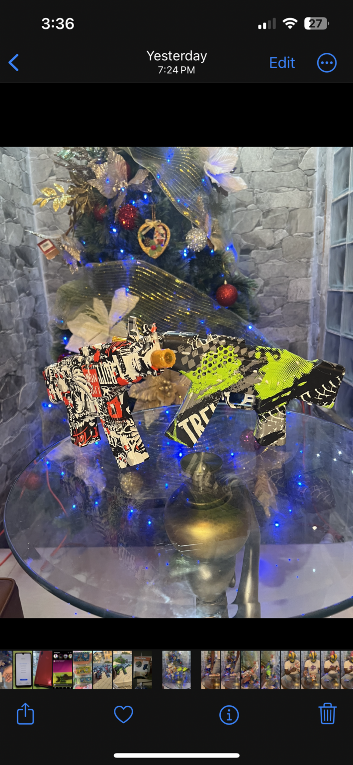 Gel blaster gun