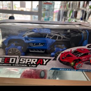 Speed spray remote control car