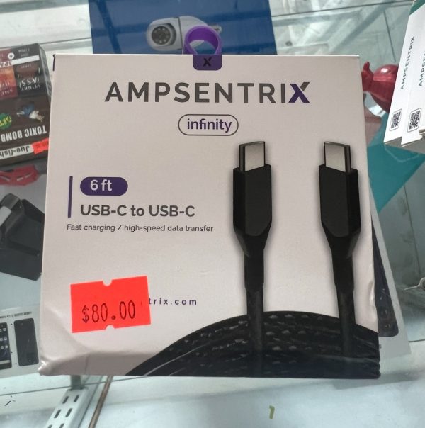 Type c to type c 6ft ampsentrix