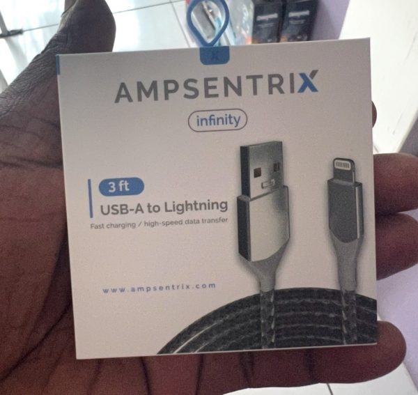 Cable usb to lightning Apple 3ft ( ampsentrix