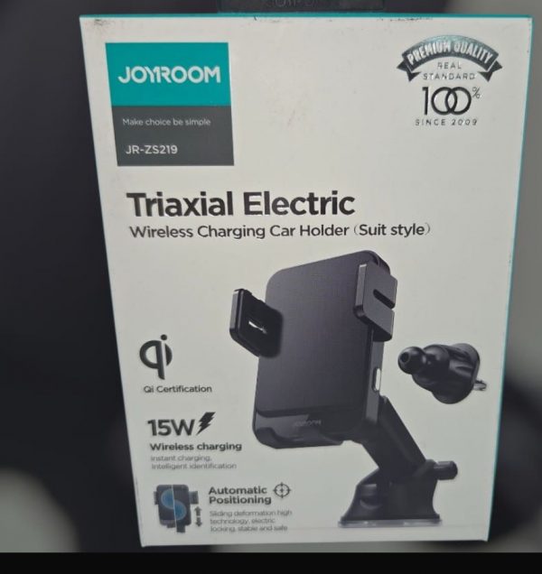 Joyroom wireless phone car holder / charger